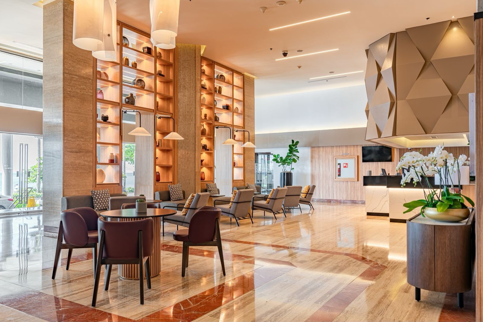 Lobby y recepción
