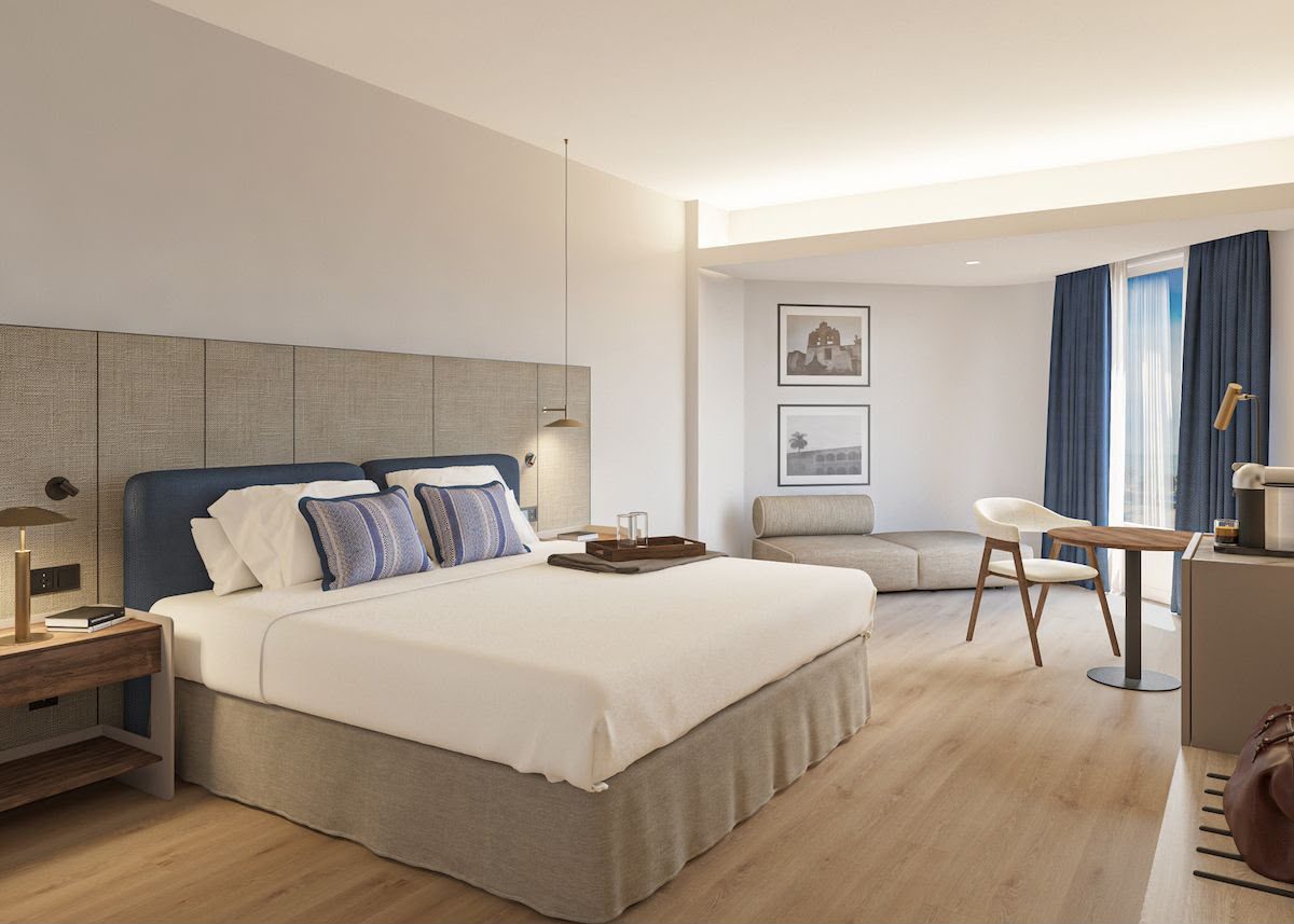 Habitación con sala de estar