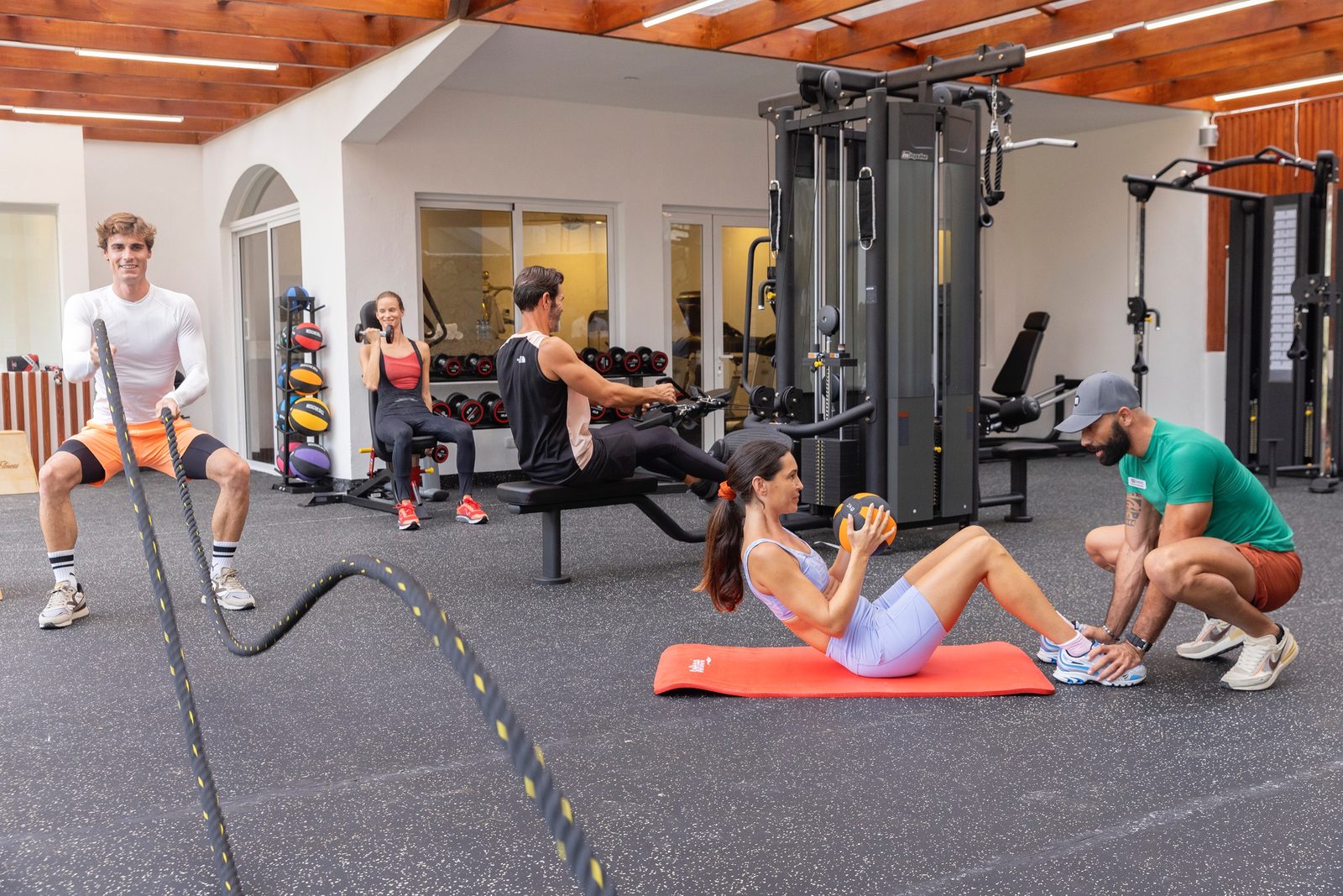 Gimnasio del hotel