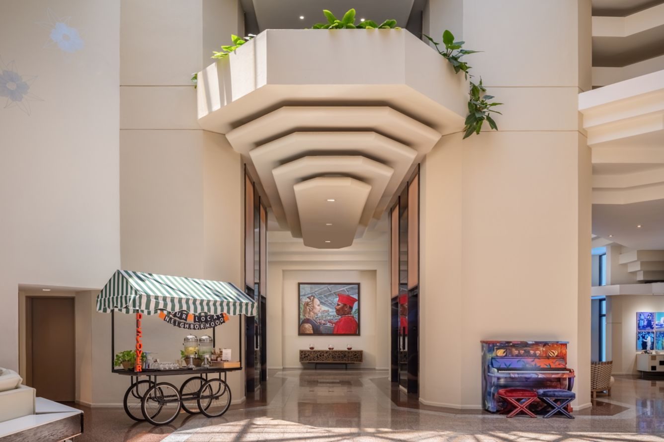 Lobby del hotel
