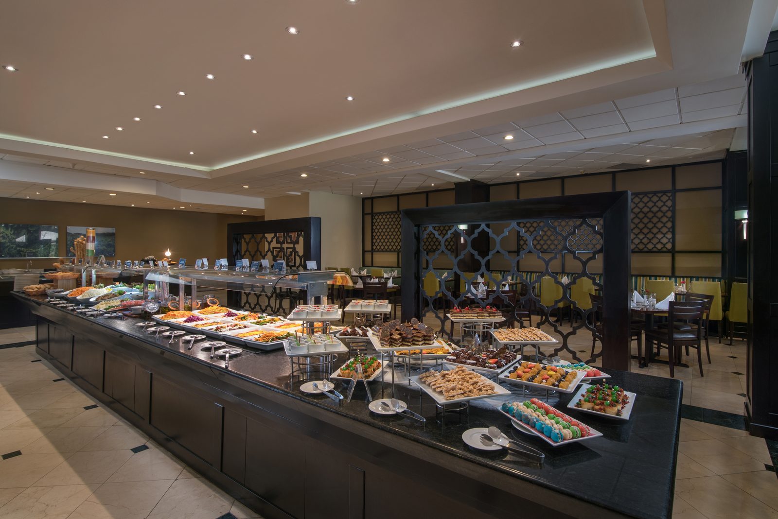Salón del restaurante Café Casabe
