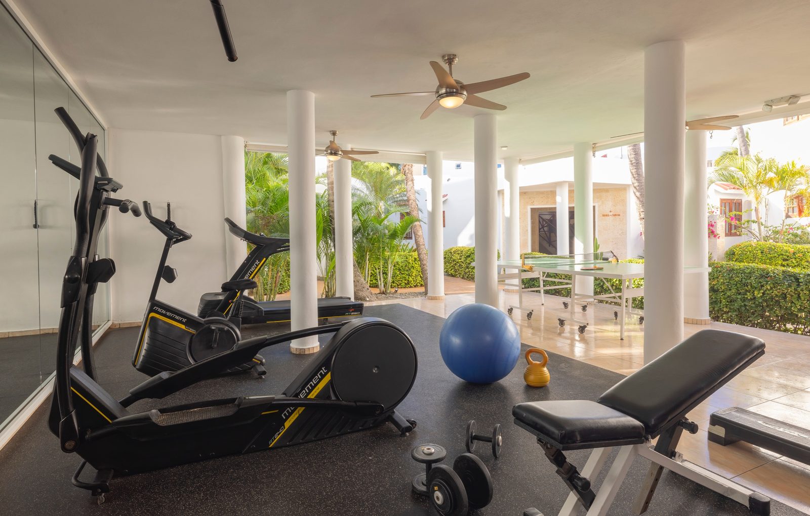 Gimnasio del hotel